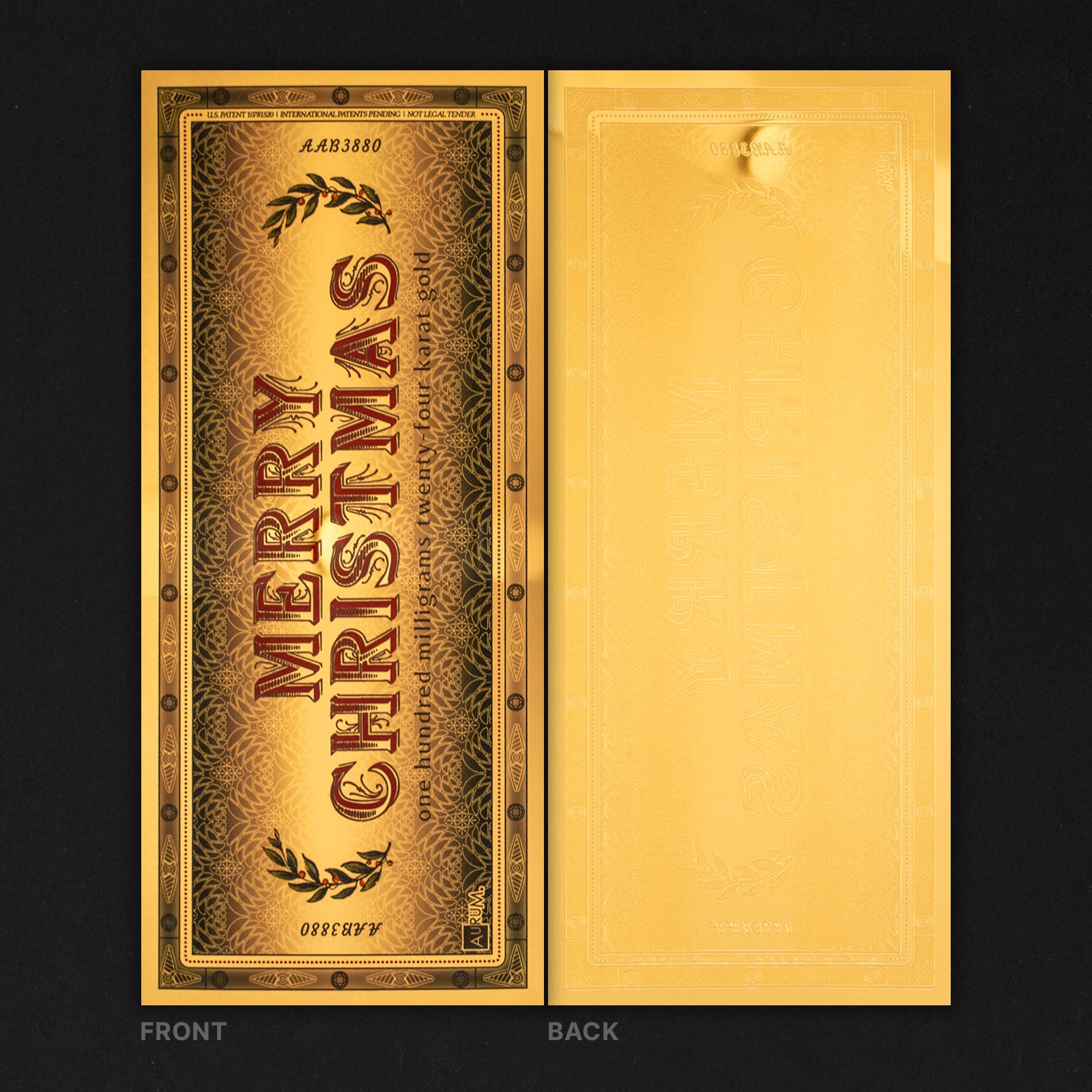 Merry Christmas Aurum