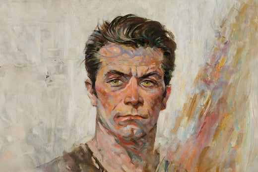 frank frazetta self portrait