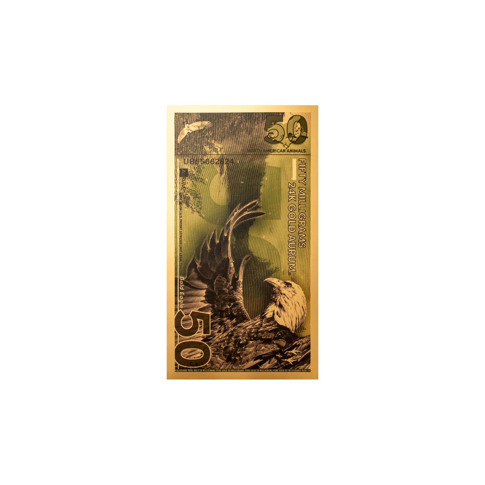 Vintage Bald Eagle Aurum