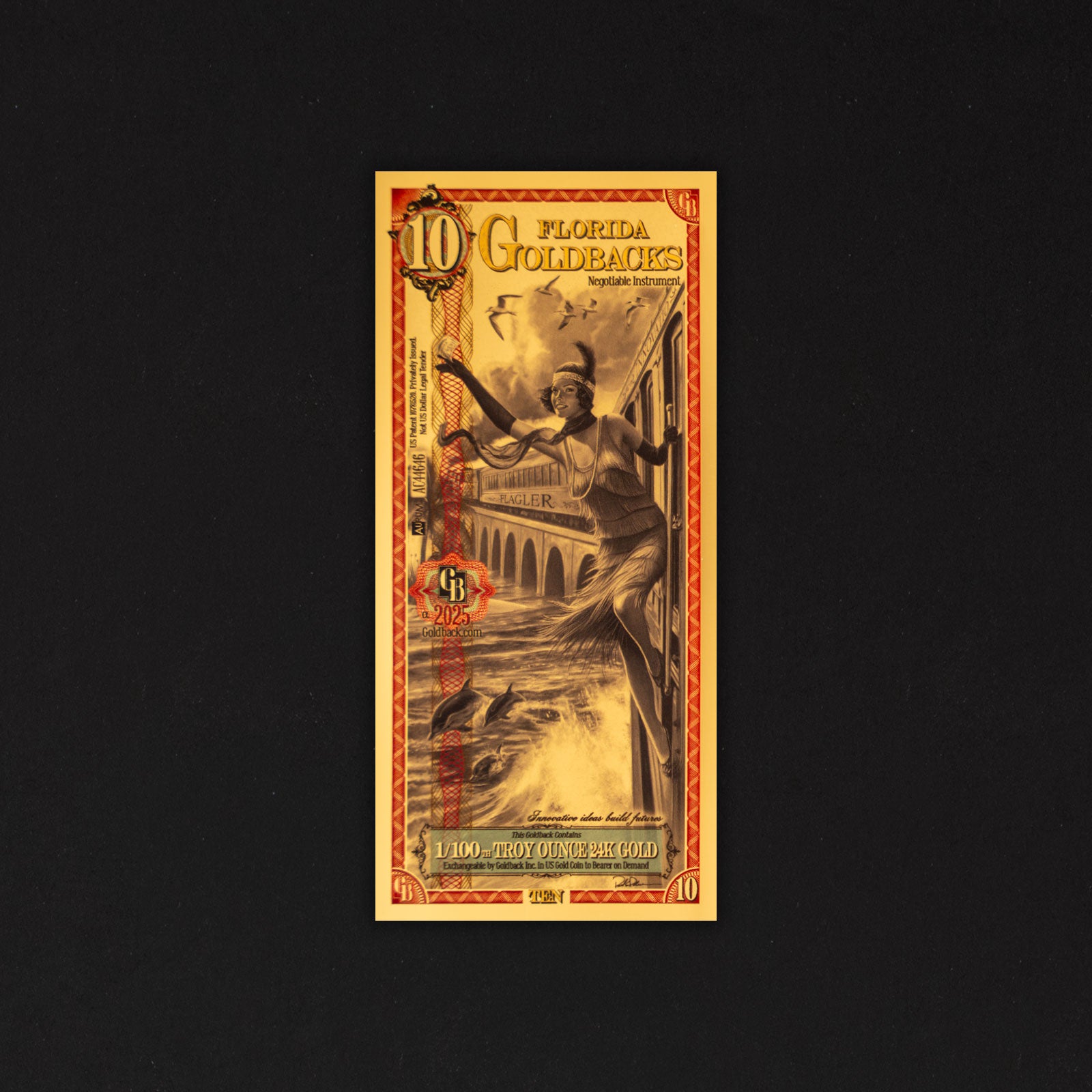 10 Florida Goldback