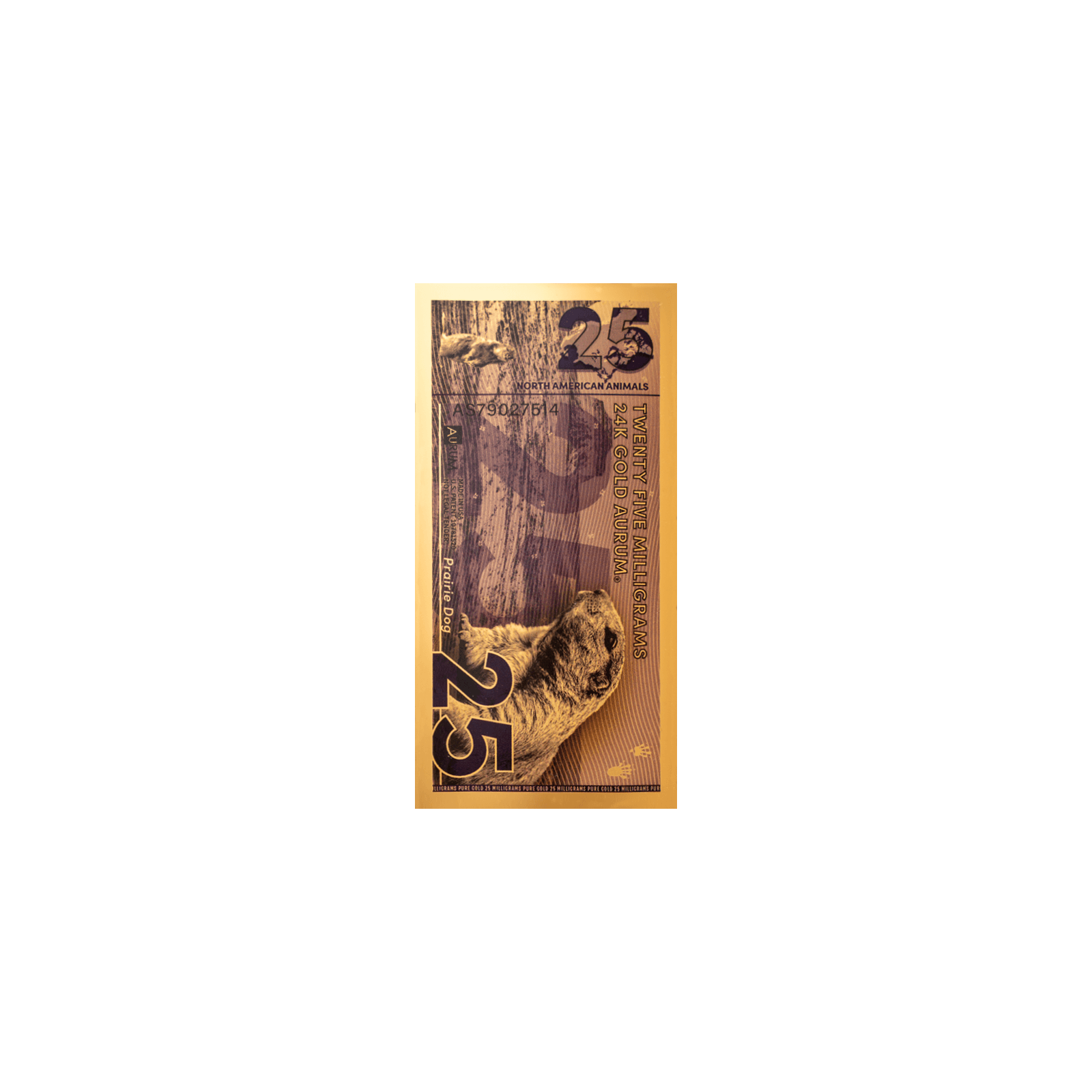 Vintage Prairie Dog Aurum