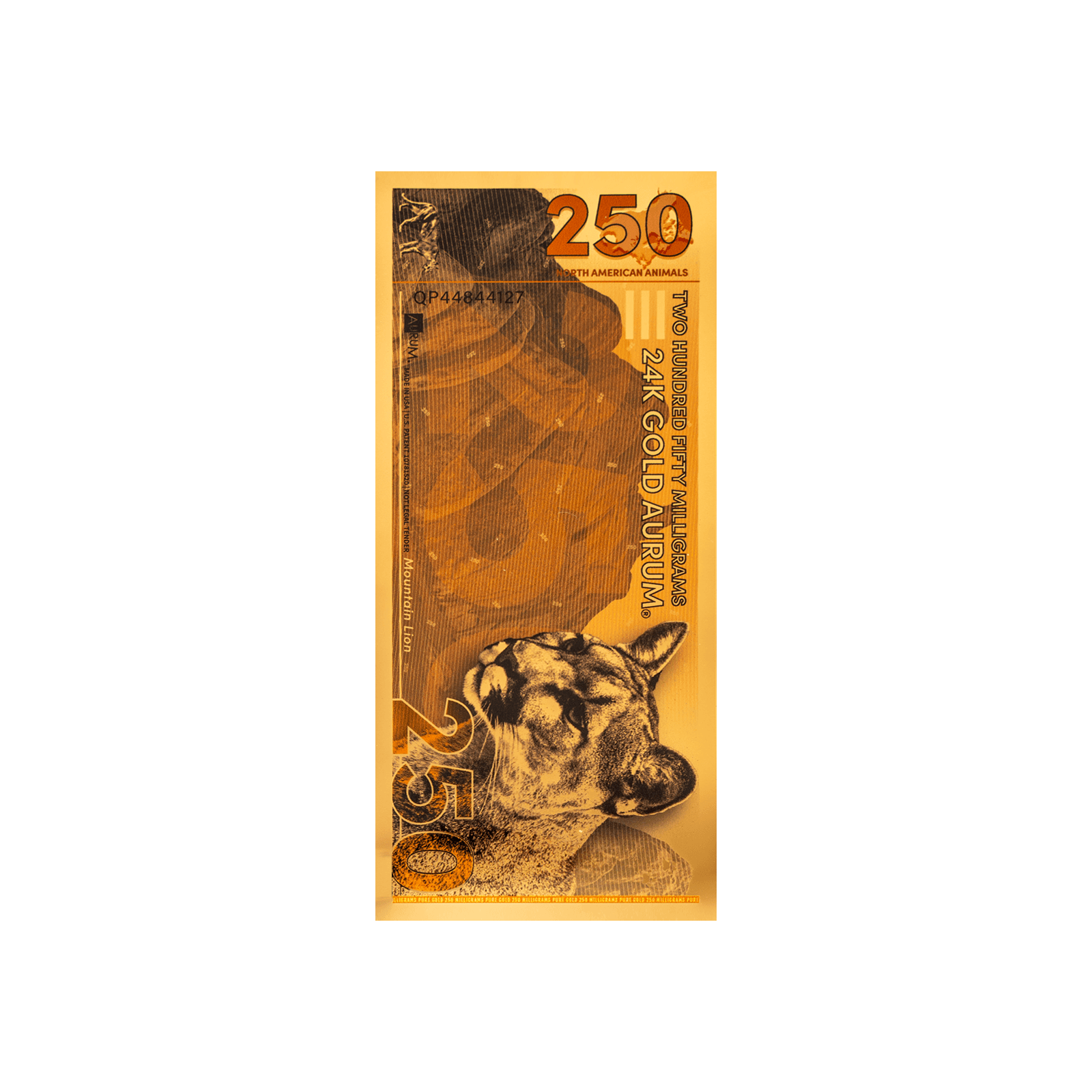 Vintage Mountain Lion Aurum