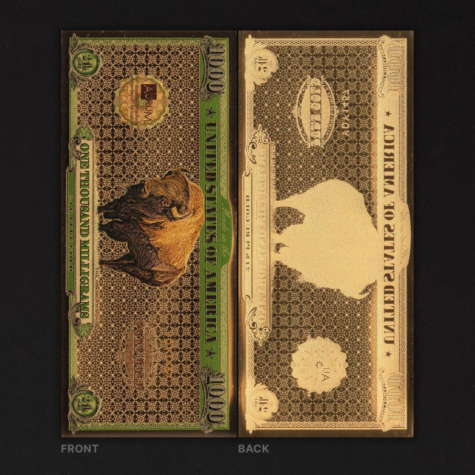 Original American Bison Aurum